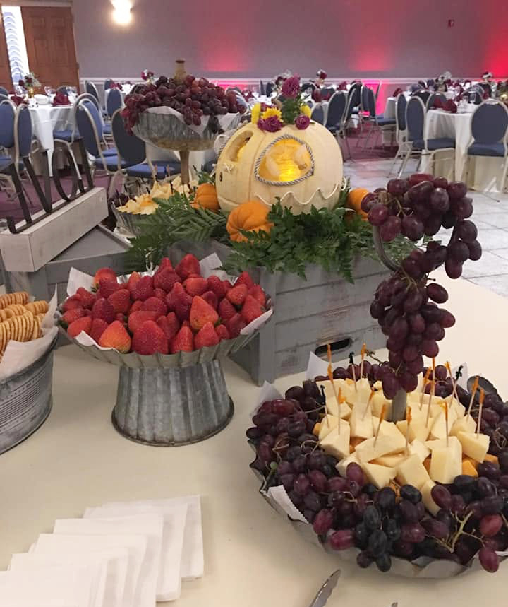 Wedding reception at Tony & Penny's
