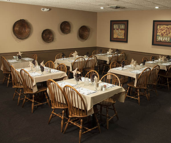 Fine dining at Tony & Penny's