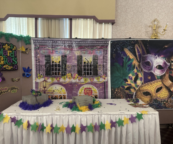 Banquet Mardi Gras Event